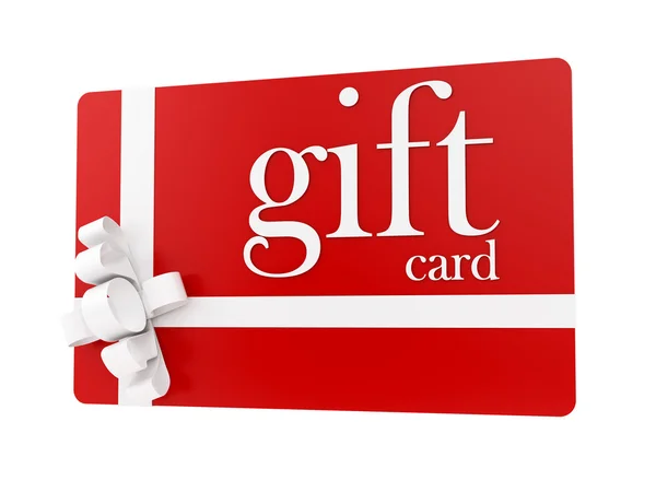 Gift card — Stock Photo, Image