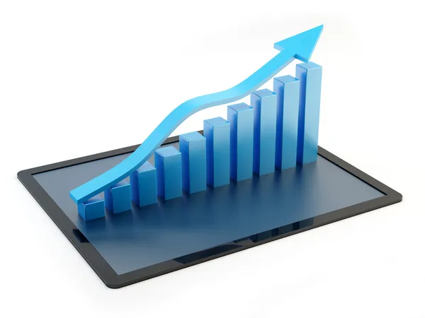 Gráfico de negocios —  Fotos de Stock