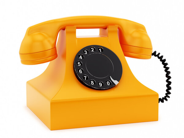 ретро телефон
