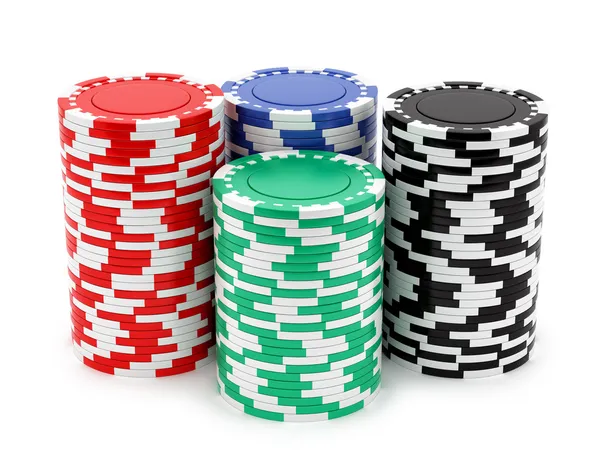 Casino chips — Stock Photo, Image