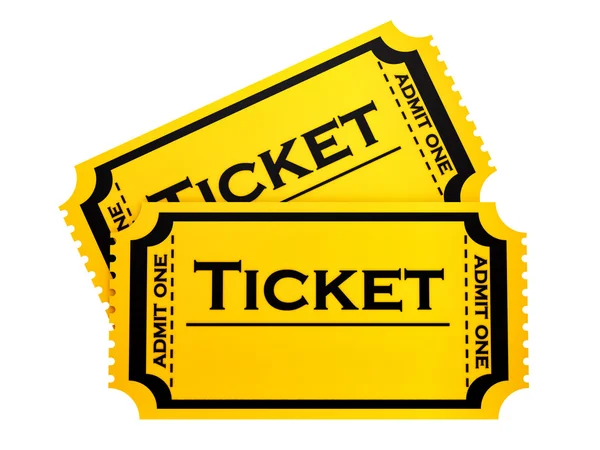 Two tickets — Stock Photo, Image