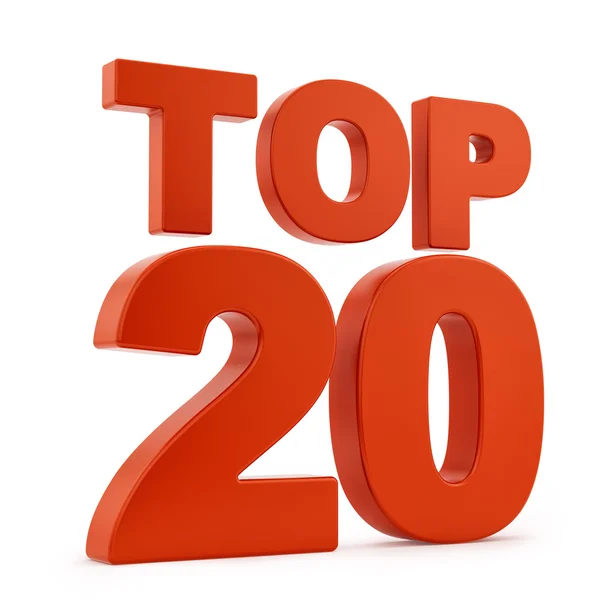 Top 20 — Foto Stock