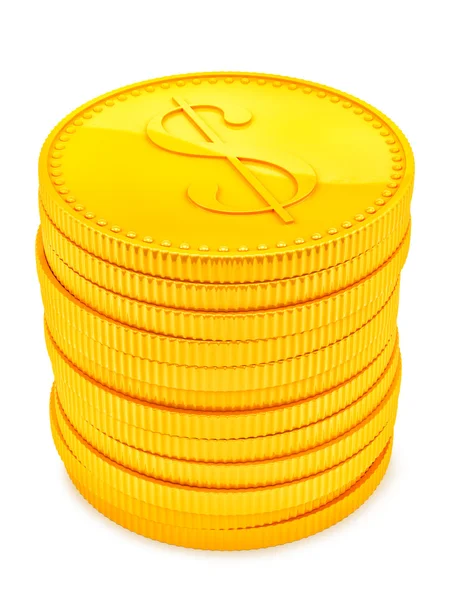 Monedas de oro — Foto de Stock