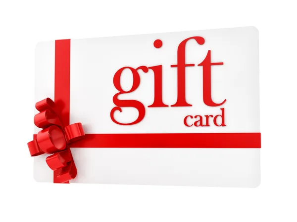 Gift card — Stock Photo, Image