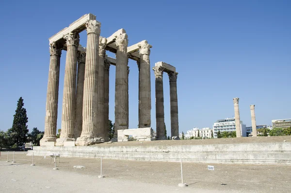 The temple of Olympian Zeus. Athens — Stock Photo, Image