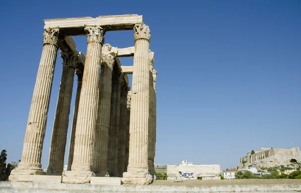 The temple of Olympian Zeus. Athens — Stock Photo, Image