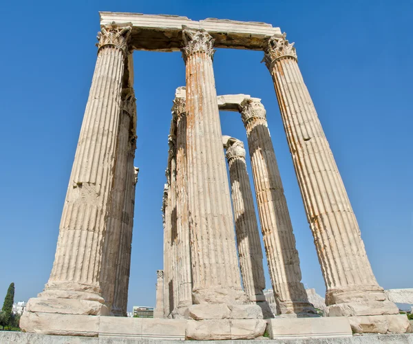 Olympiska zeus tempel. Aten — Stockfoto