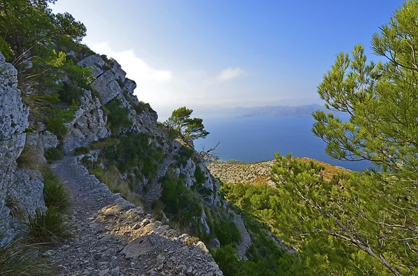 Cap de пляжу Ка'н. Майорка — стокове фото