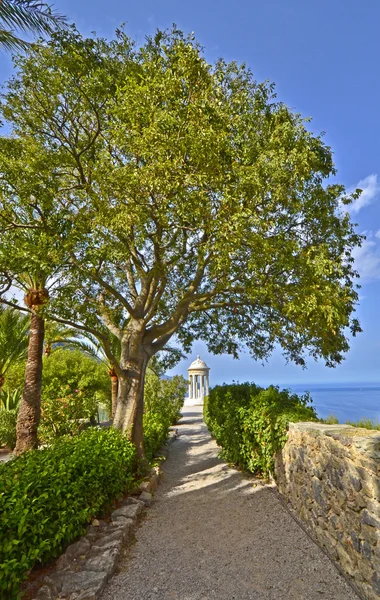 SA Fradada-i gátig, és fia Marroix. Tramuntana. Mallorca — Stock Fotó