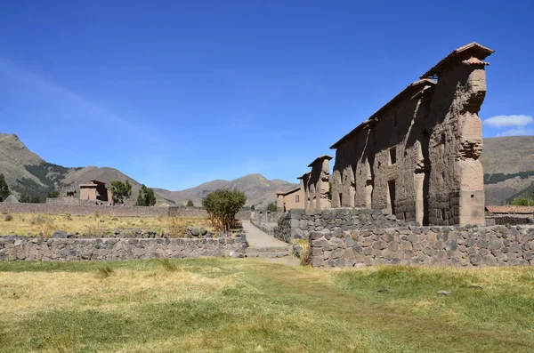 Templo de Wiracocha. Raqchi, Perú — Foto de Stock