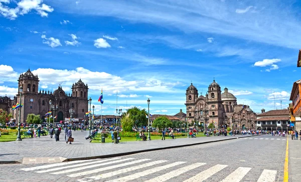 Plaza de Armas. cusco, peru — Stockfoto