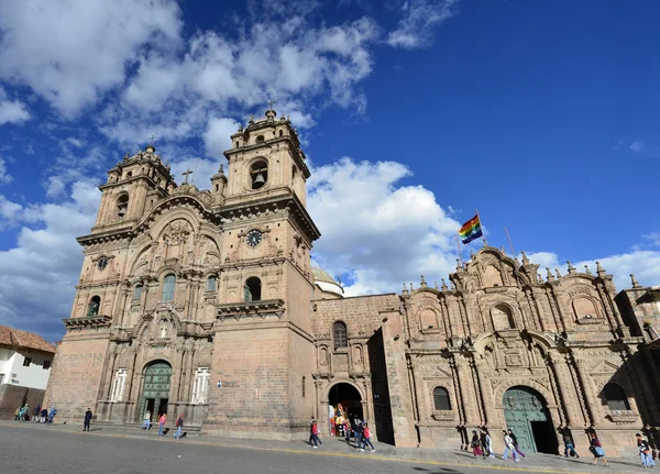 Praça de armas. Cusco, peru — Fotografia de Stock