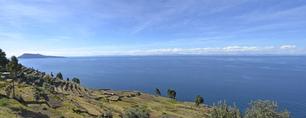 Titicaca Gölü. Peru. Bolivya — Stok fotoğraf