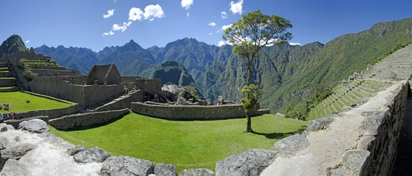 Történelmi szentély a Machu Picchu. Peru — Stock Fotó