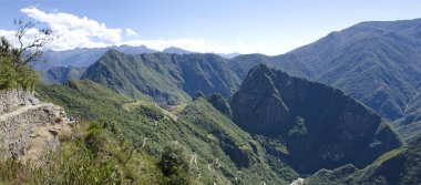 machu Picchu tarihi sığınak. Peru