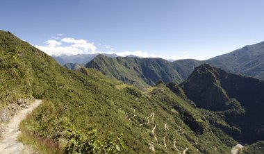 machu Picchu tarihi sığınak. Peru