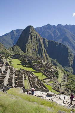 machu Picchu tarihi sığınak. Peru