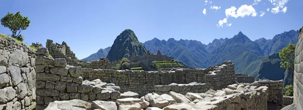 Machu Picchu tarihi sığınak. Peru — Stok fotoğraf