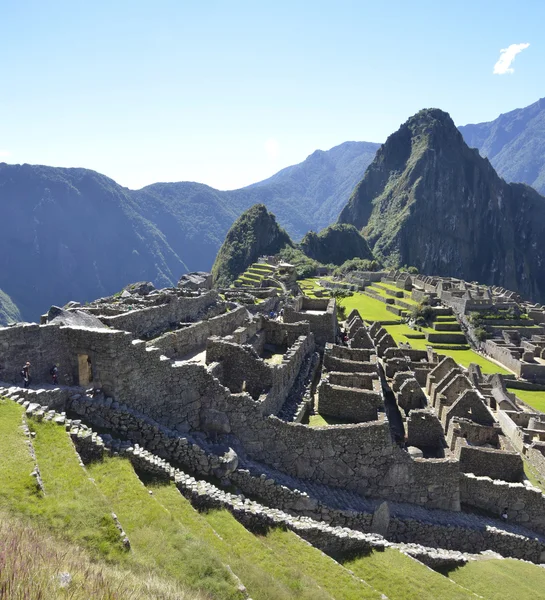 Machu Picchu tarihi sığınak. Peru — Stok fotoğraf