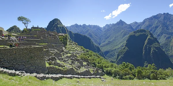 Historisches Heiligtum des Machu Picchu. Peru Stockbild