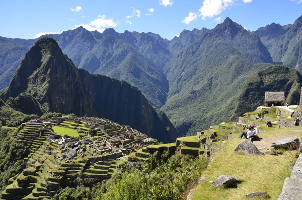 历史保护区的马丘比丘。秘鲁 — 图库照片