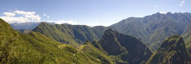 machu Picchu tarihi sığınak. Peru