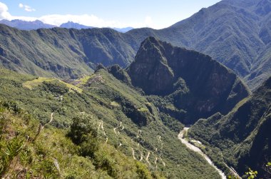 machu Picchu tarihi sığınak. Peru