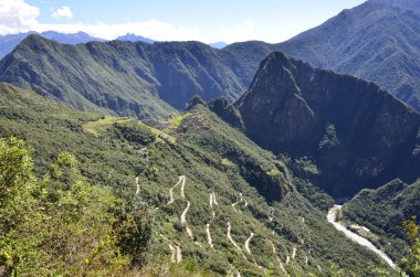 machu Picchu tarihi sığınak. Peru