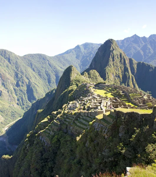 Történelmi szentély a Machu Picchu. Peru — Stock Fotó