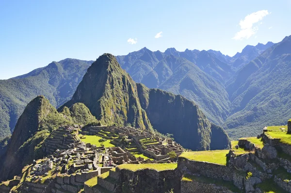 Történelmi szentély a Machu Picchu. Peru — Stock Fotó