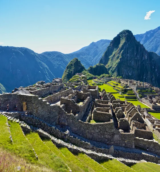 Machu Picchu tarihi sığınak. Peru — Stok fotoğraf