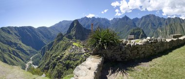 machu Picchu tarihi sığınak. Peru