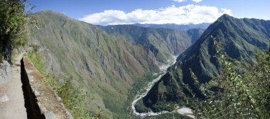 machu Picchu tarihi sığınak. Peru