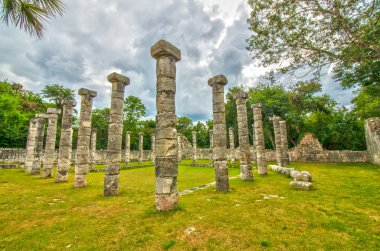 Pre-İspanyol şehir, chichen Itza. Meksika