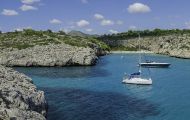 Calas de mallorca. İspanya