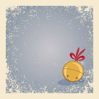 Kış arka plan - tek jingle bell.
