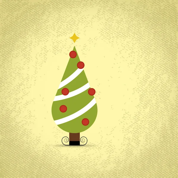 Beatiful christmas tree - background — Stock Photo, Image