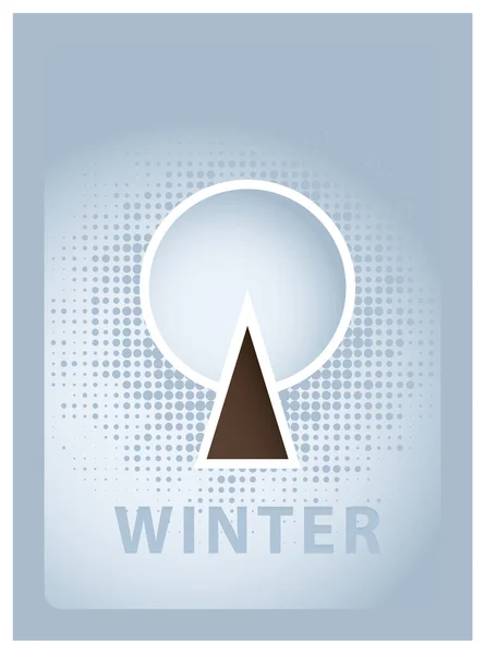 Winter wallpaper. — Stock Photo, Image