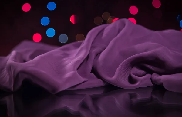 Purple fabric, texture, background — Stock Photo, Image