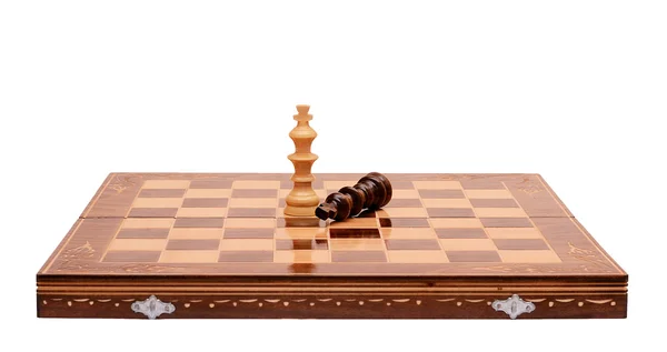 Gli scacchi si arrendono — Foto Stock