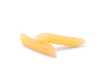 beyaz izole penne makarna