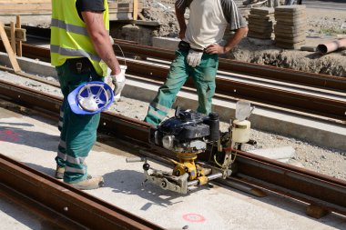 İşçi Demiryolu inşaatı