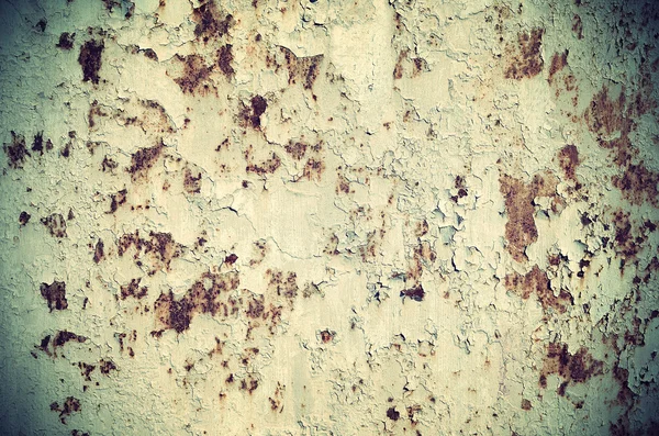Eski paslı gri metal doku — Stok fotoğraf