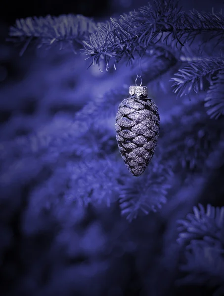 Árbol de Navidad por la noche — Foto de Stock