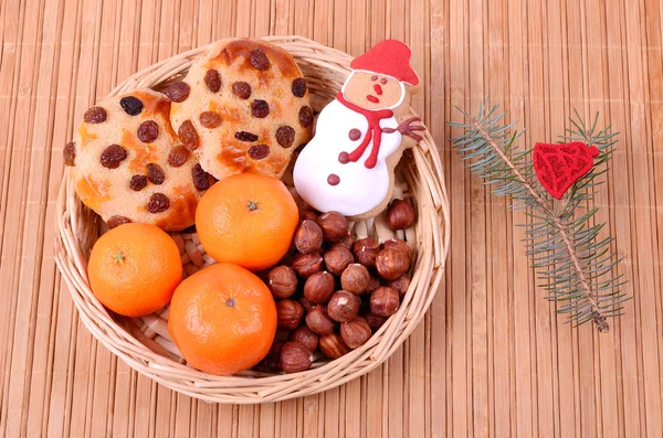 Biscuits savoureux aux raisins secs — Photo