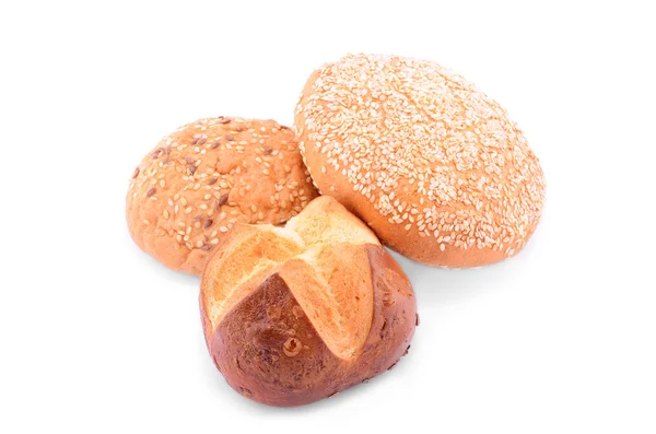 Bakery products isolated — Stock Photo, Image