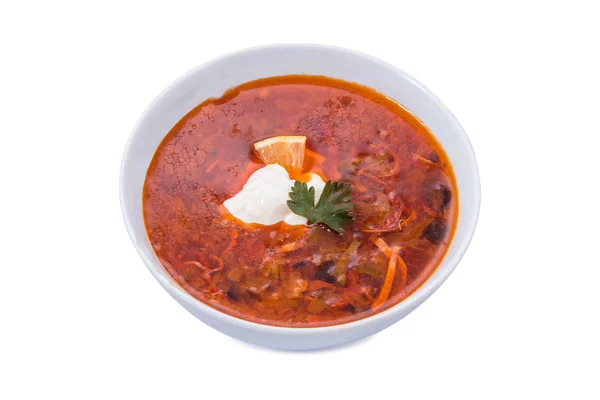 Suppe Soljanka Russisch National — Stockfoto