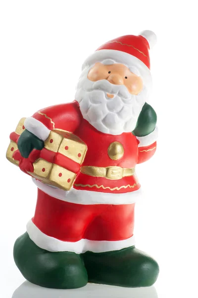 Noel Baba'nın heykelciği hediye