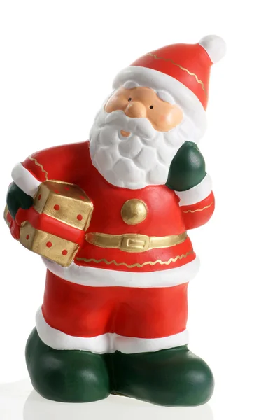 Noel Baba'nın heykelciği hediye