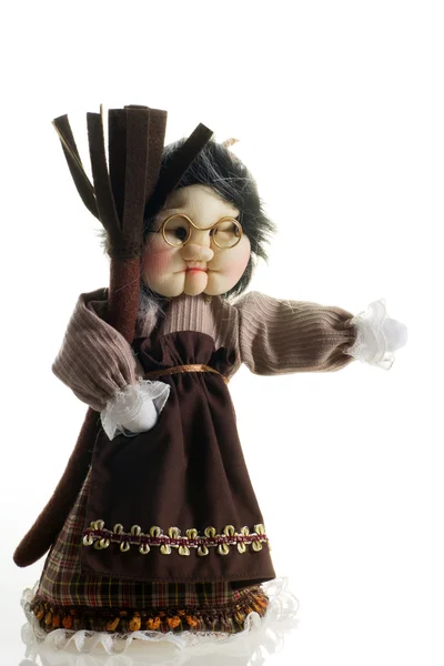 Cloth doll Epifany witch — Stock Photo, Image